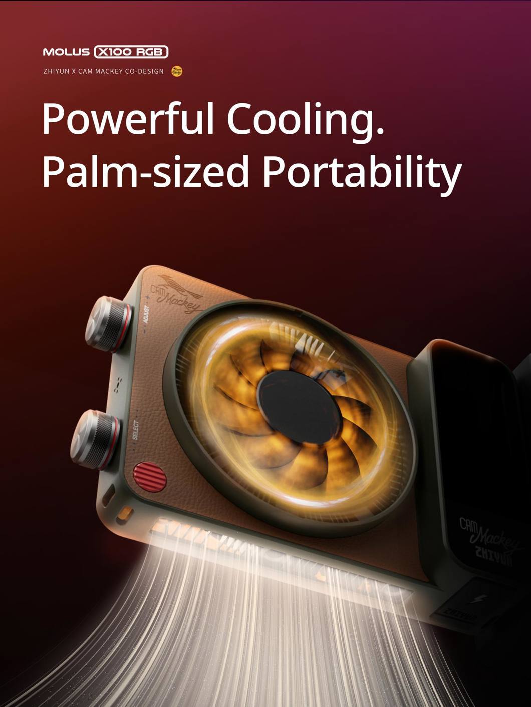 Zhiyun Molus LED X100RGB Pro Cob Light