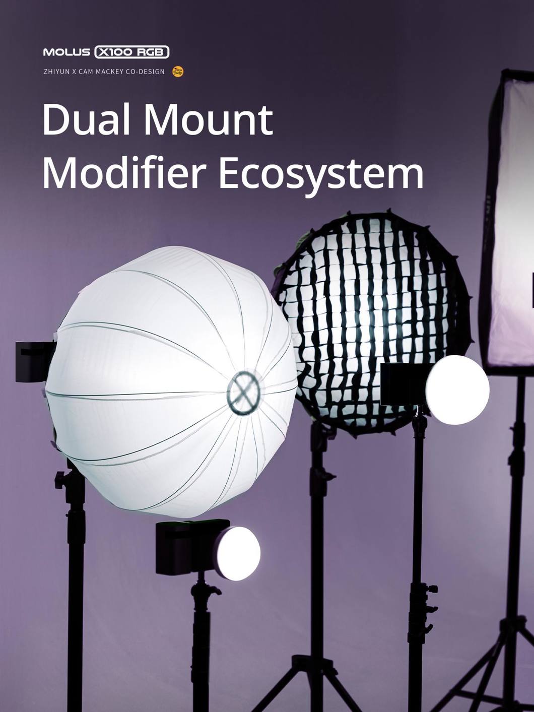 Zhiyun Molus LED X100RGB Pro Cob Light