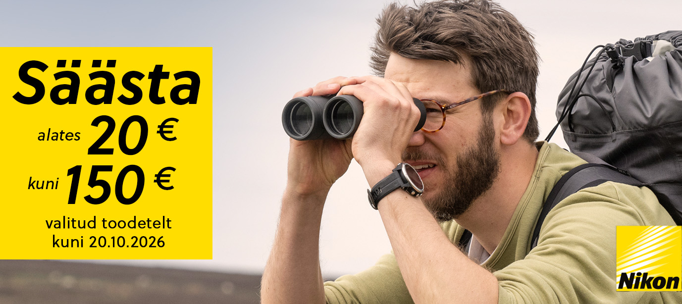 Vaata kaugemale. Märka enamat. Mitmed Nikon binoklid on nüüd soodushinnaga! Soodushind kehtib kuni 20.10! Vaata pakkumises osalevaid tooteid siit!
The post Niko